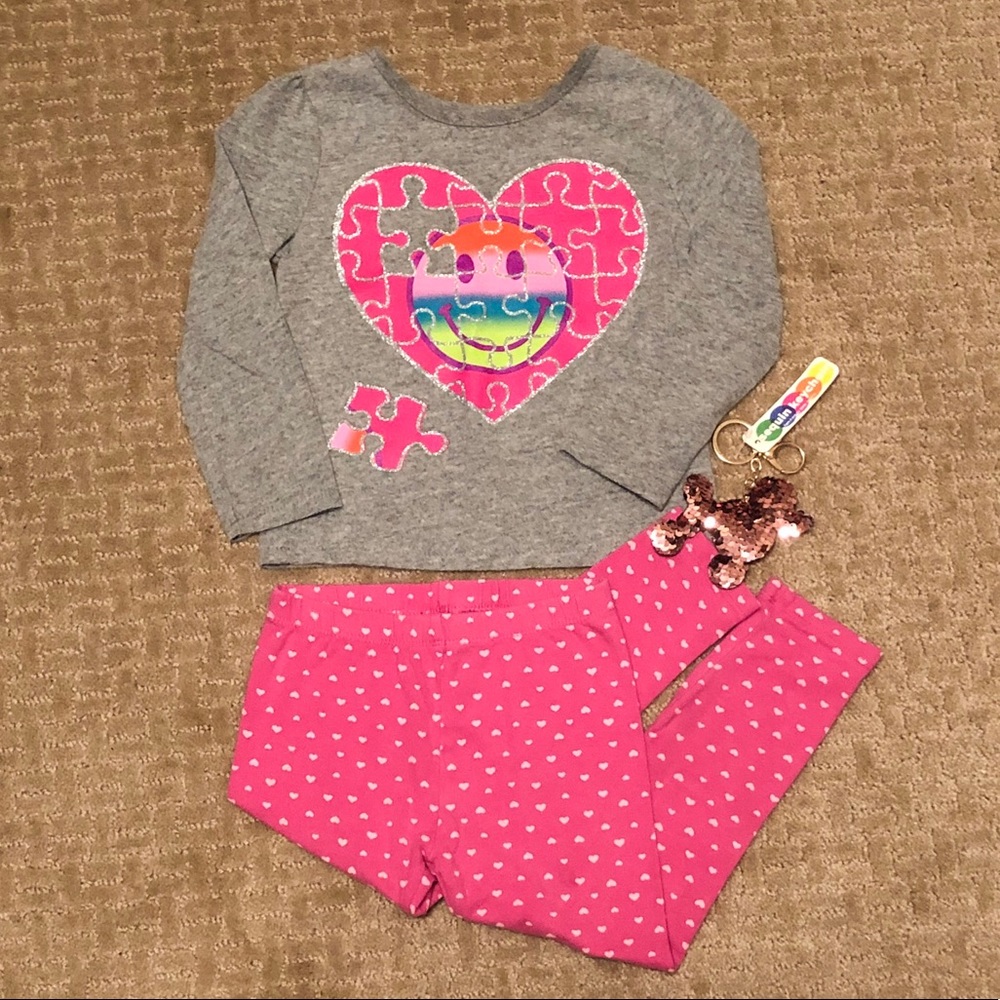3T Hand Matched Girls Outfit (See Descript.)